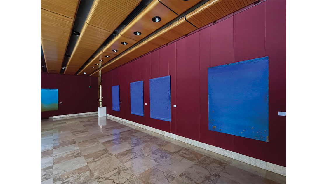 The Apotheosis, installation view at NSW Parliament House 2022, courtesy Phillip George