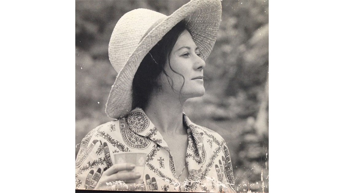Valerie Marshall Strong Olsen in the imd-1970s, photographed by Robert Raymond