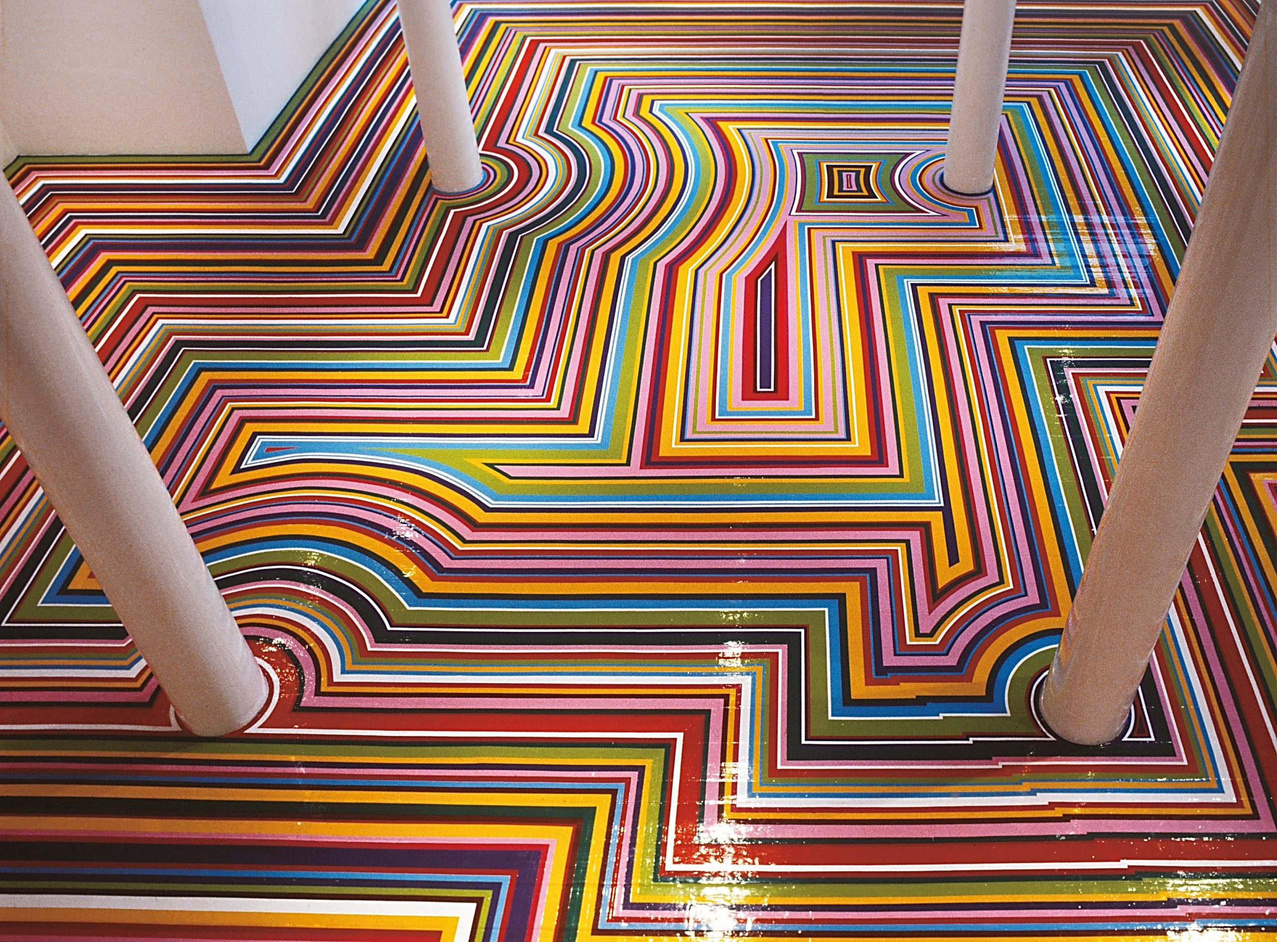 Picture2 - Installation view, Zobop Colour, 1994